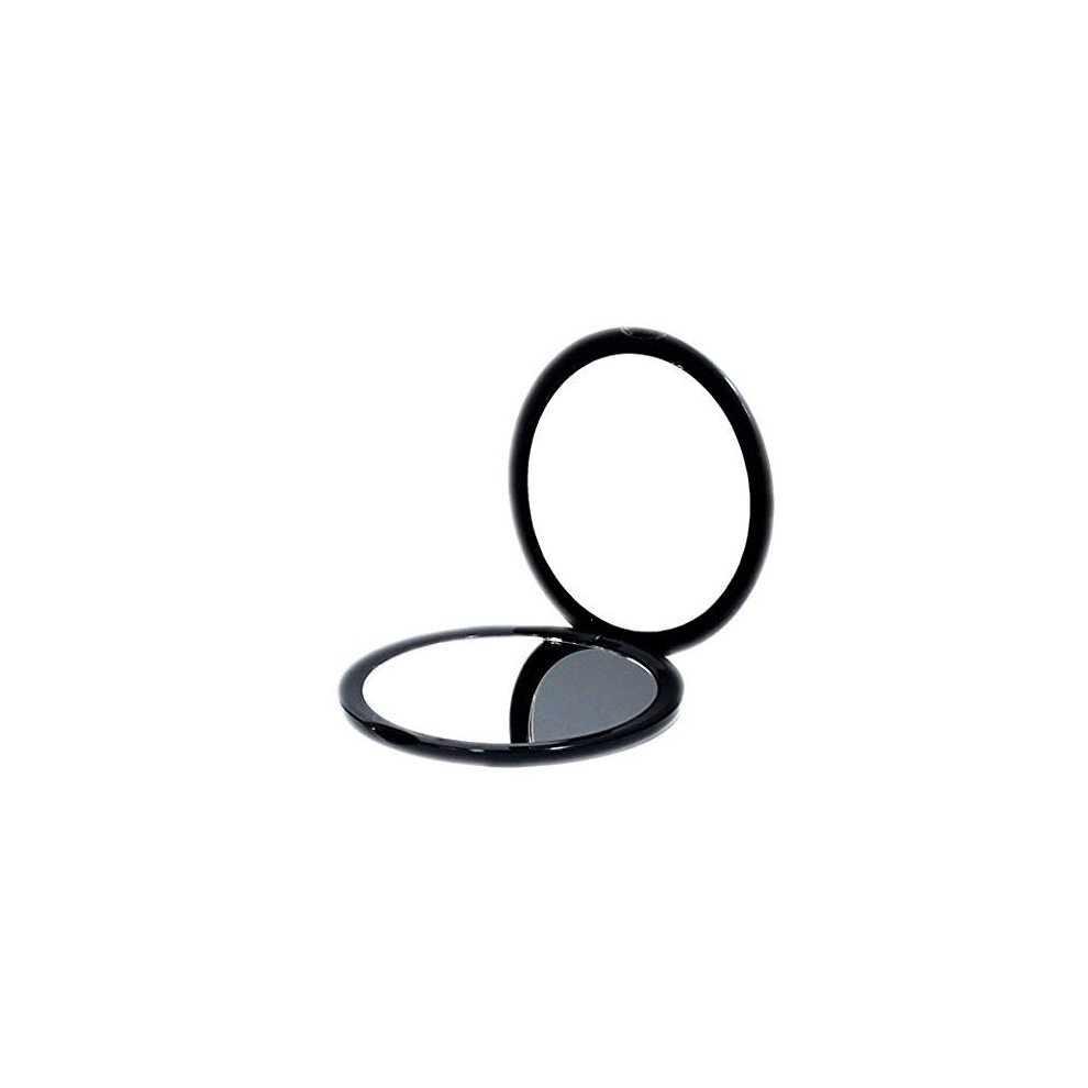 Deweisn Magnifying Compact Cosmetic Mirror- Elegant Compact Pocket Makeup Mirror, Handheld Travel Makeup Mirror With Powerful 10X Magnification And 1X