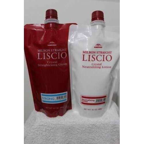 LISCIO Crystal Cream Straighteners & Neutralizer - Strong 1