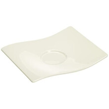 Villeroy & Boch New Wave Tea cup Saucer, 7 x 6 in, White
