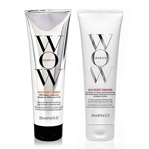 COLOR WOW Dream Clean Duo - 100% clean sulfate-free COLOR SECURITY SHAMPOO and weightless COLOR SECURITY CONDITIONER- for Normal to Thick Hair|