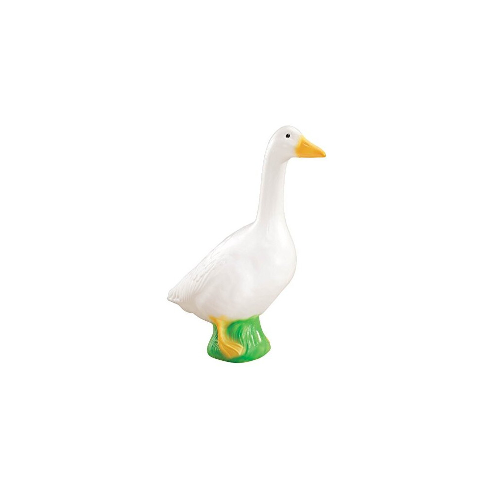 Fox Valley Traders Large White Goose, Plastic Garden D?or, 23?High