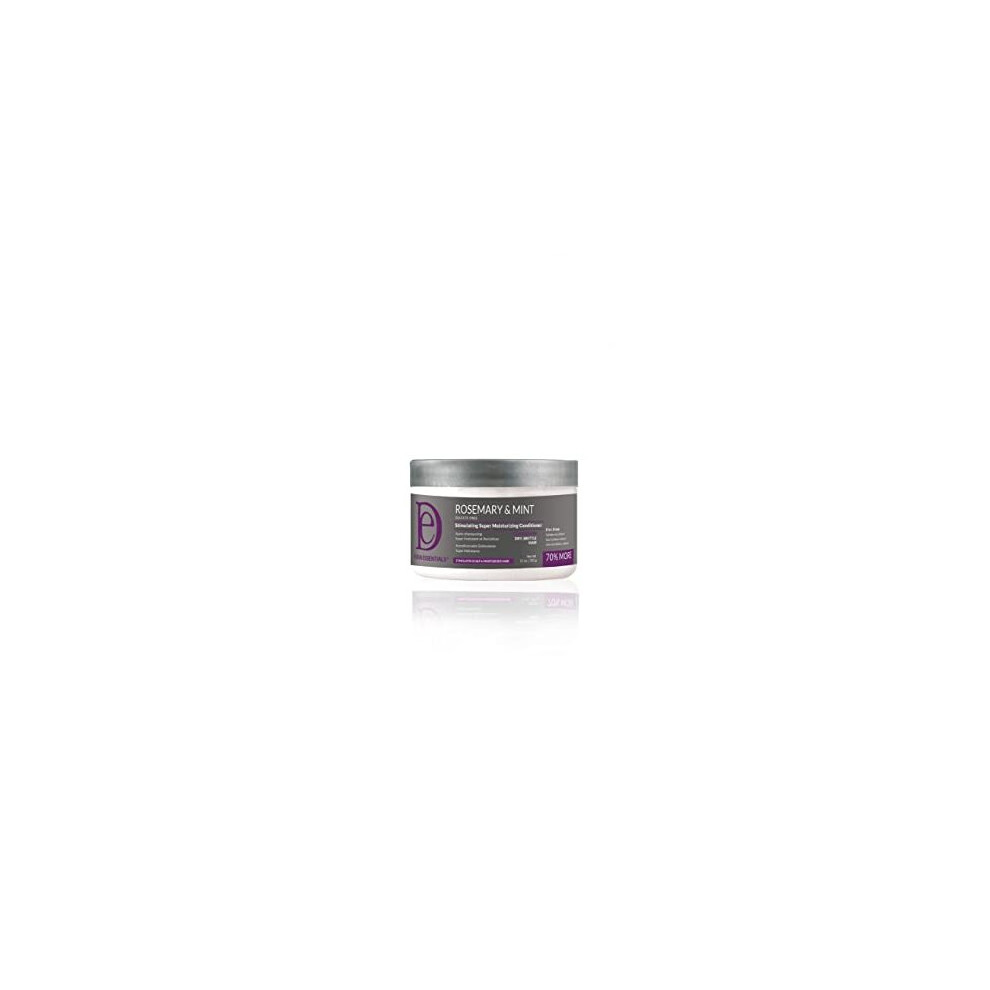 Design Essentials Rosemary & Mint Stimulating Super Moisturizing Conditioner For Dry, Brittle Hair, 11 Fl Oz