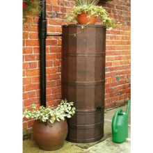 200L Polybutt Water Butt - Oak Brown