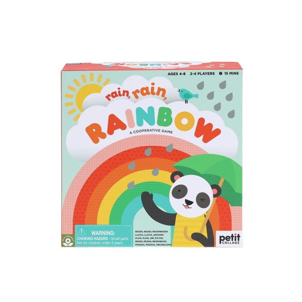 Photos - Board Game Petit collage Rain, Rain, Rainbow: A cooperative game 