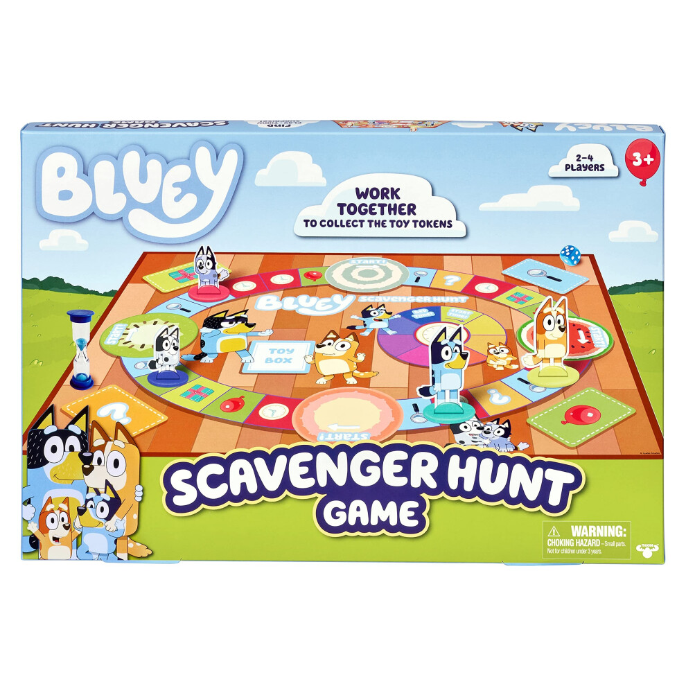 Bluey Scavenger Hunt game