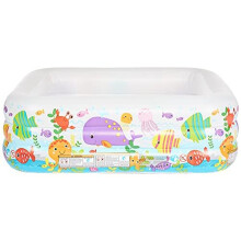Intex Swim Center Clearview Aquarium Inflatable Pool, 62.5" X 62.5" X 19.5", for Ages 3+