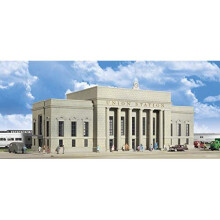 Walthers Cornerstone Series174 Plastic Kits N Scale Union Station - 16 x 6 x 5-1/2" 40 x 15 x 16.2cm