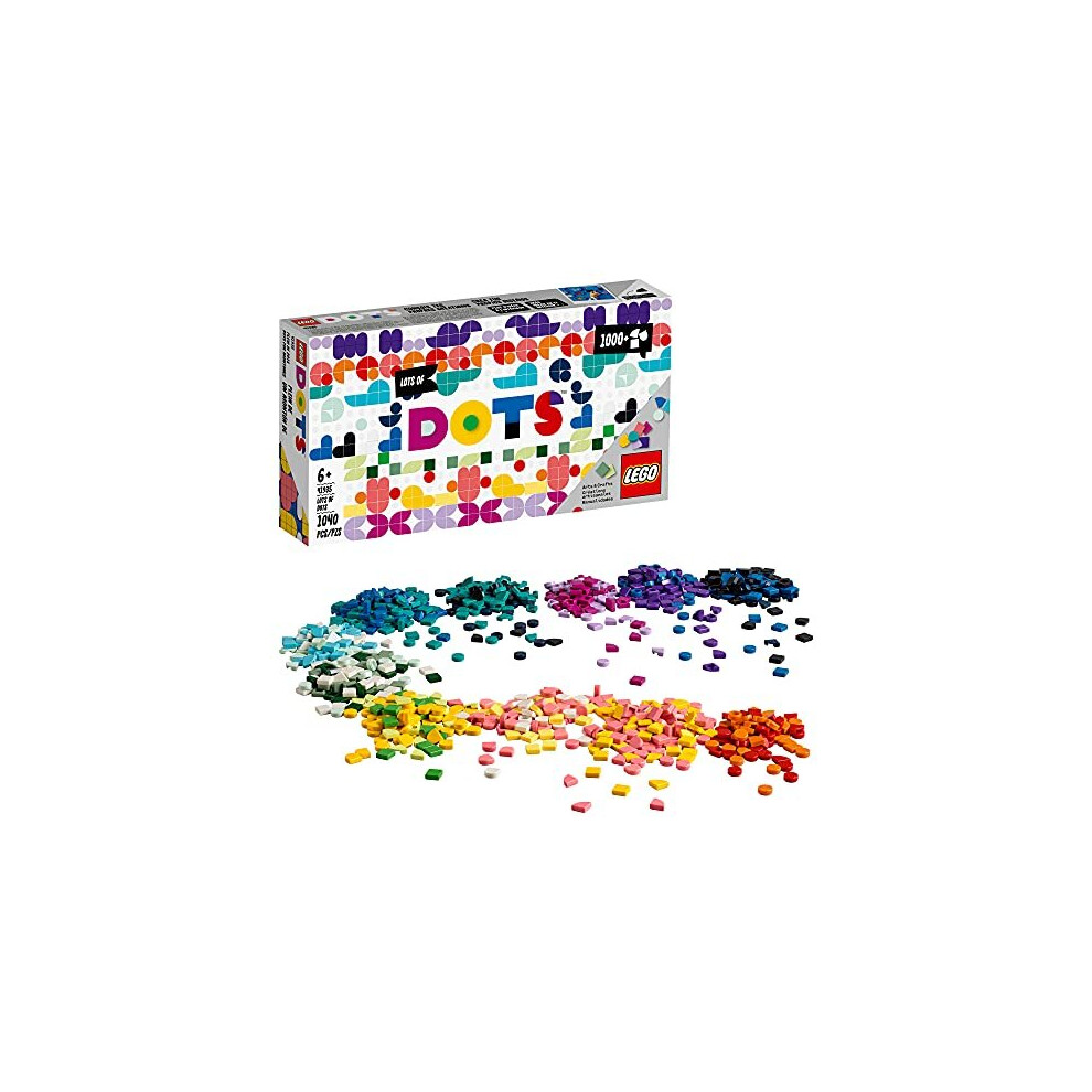 LEGO DOTS Lots of DOTS 41935 DIY Craft Decoration Kit; Makes a Perfect to Inspire Imaginative Play; New 2021 (1,040 Pieces) 