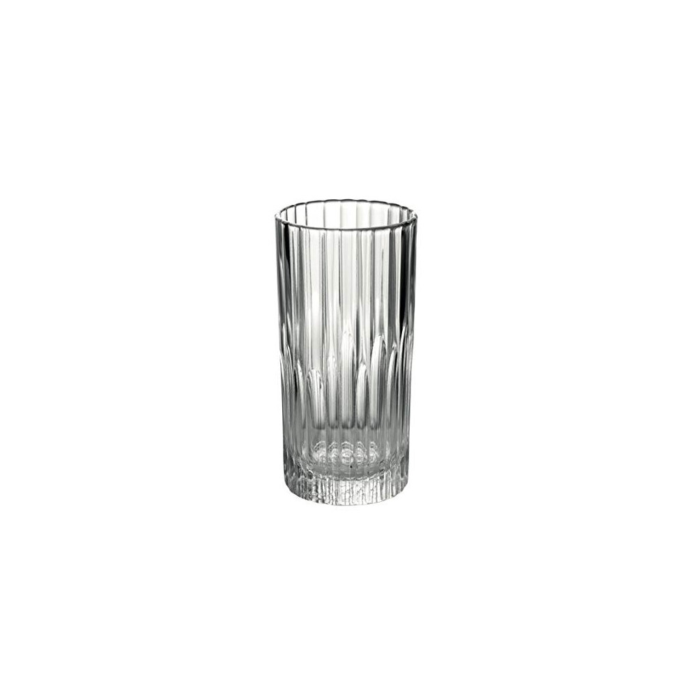 Duralex Made In France Manhattan High glass Tumbler (Set of 6), 1062 oz, clear