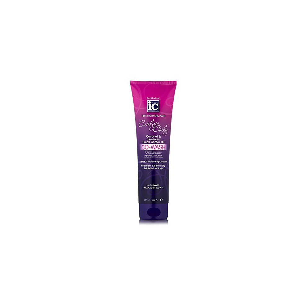 Fantasia Unisex Black Curly & Coily Co?Wash, 10 Ounce