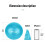 Trideer Ballon de Pilates 23 cm, Petit Ballon d'Exercice avec Guide d'Exercice 6