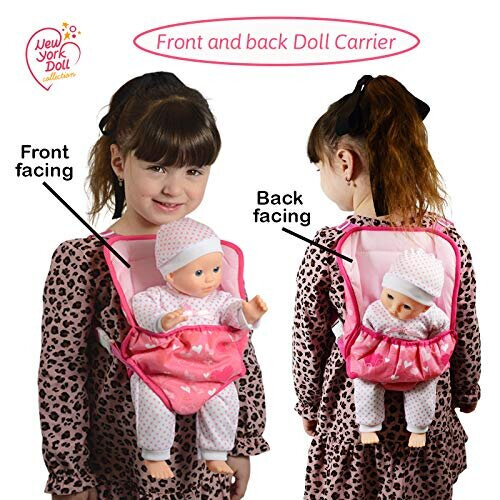 The New York Doll Co New York Doll Collection Σακίδιο Μεταφοράς Κούκλας για Κούκλες μέχρι 20 ίντσες 1