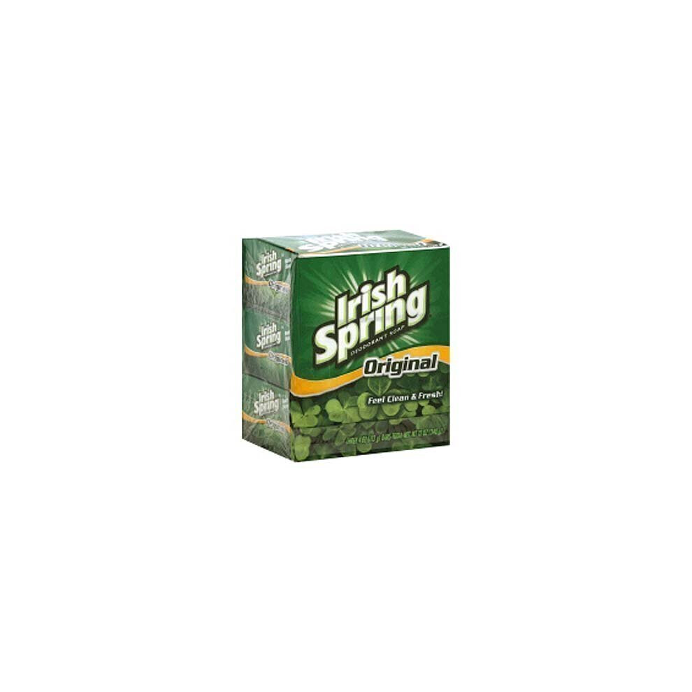 Irish Spring Deodorant Soap Bars Original, 3 Count