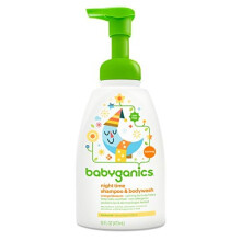 Babyganics baby shampoo + bottiglia bottiglia di lavaggio arancione blossom da 16 once pu variare