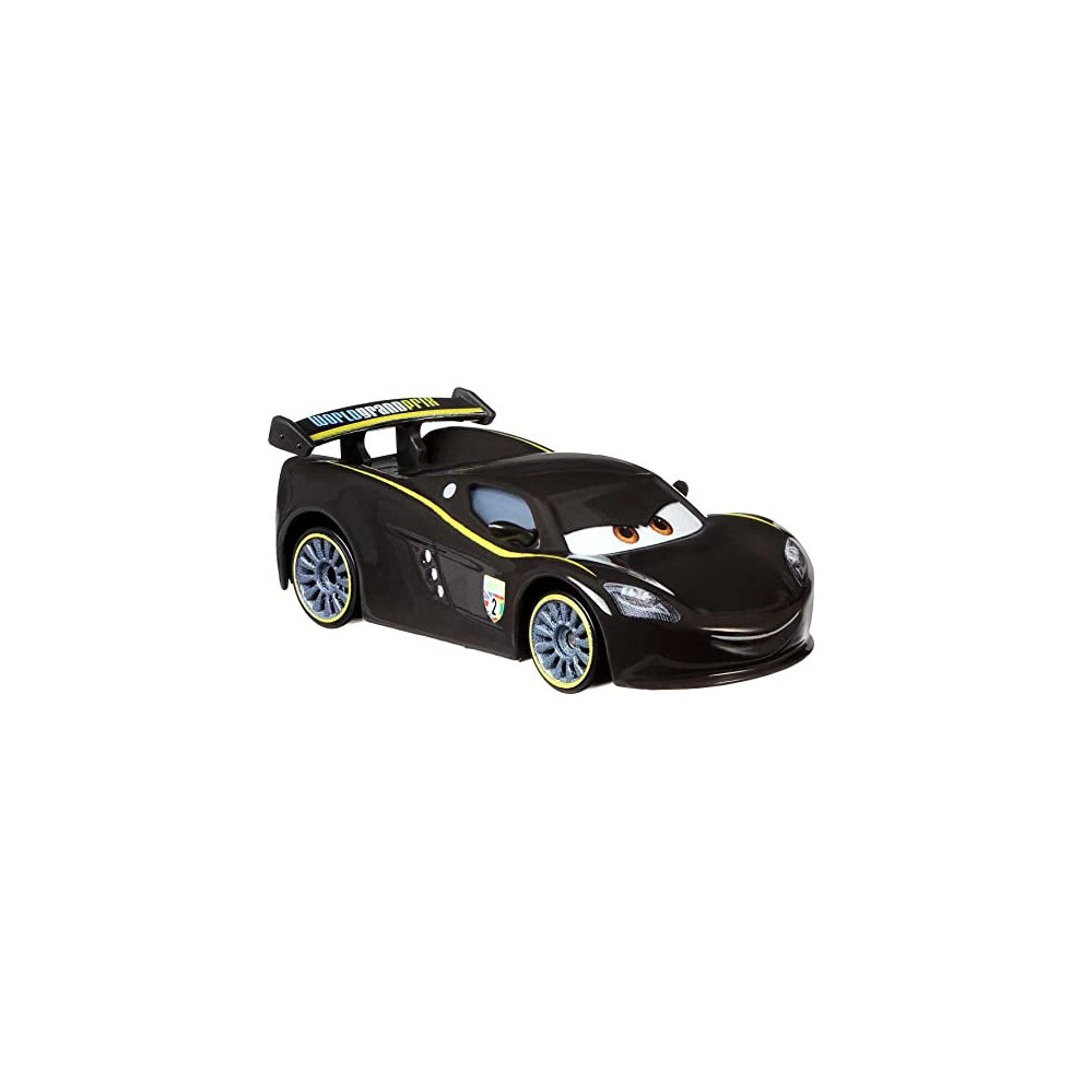 Disney and Pixar Cars Lewis Hamilton, Miniature, Collectible Racecar Automobile Toys Based on Cars Movies, for Kids Age 3 and Older