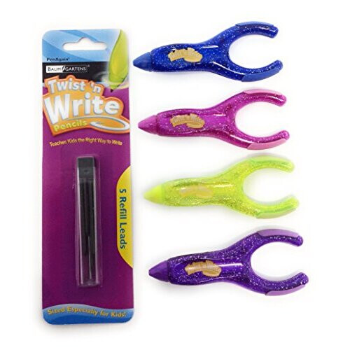 4 Μηχανικά Μολύβια Twist N Write με 5 Ανταλλακτικά 2mm
