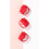 Diane Shampoo Massage Brush, Coral 6