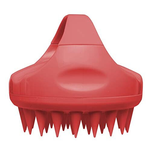 Diane Shampoo Massage Brush, Coral 1
