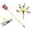 Kingfisher Kingfisher 3.5m 10ft Telescopic Window Cleaner Brush Squeegee Extendable Head UK 1