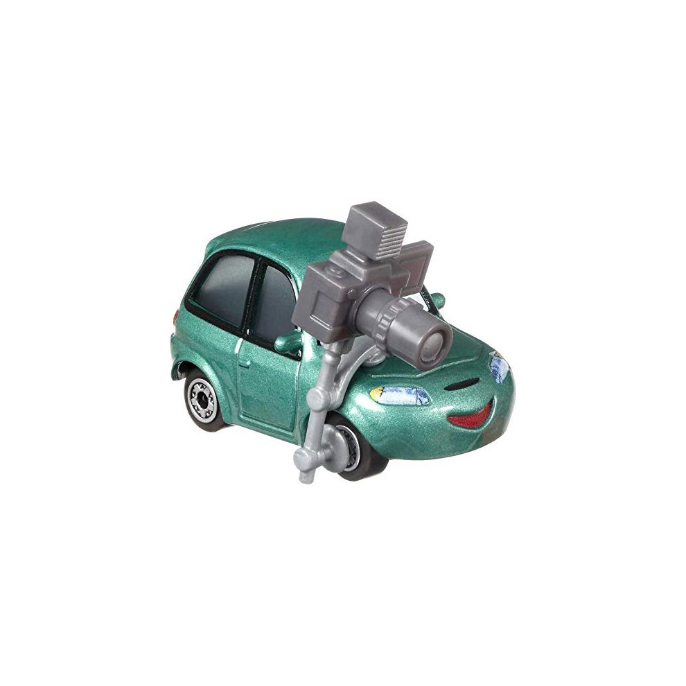 Disney Cars Dash Boardman, Miniature, Collectible Racecar Automobile Toys Based On Cars Movies, For Kids Age 3 And Older, Multicolor