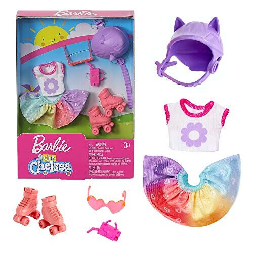 Barbie Conjunto Barbie Rollerskating | Para Chelsea Mattel FXN69