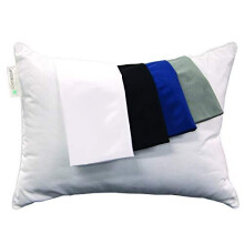 Aller-Ease Small Travel Pillow Protector, 14 x 20, grey