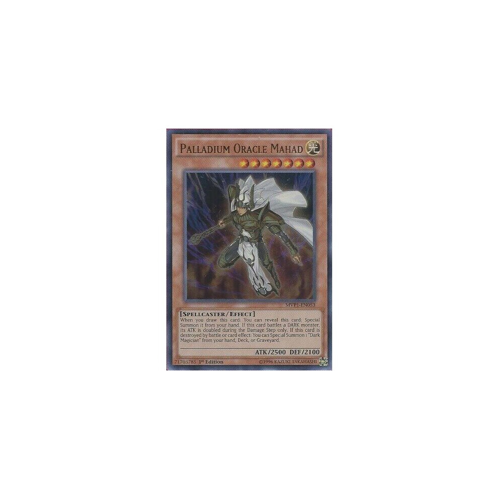 YU-GI-OH! - Palladium Oracle Mahad (MVP1-EN053) - The Dark Side of Dimensions Movie Pack - 1st Edition - Ultra Rare