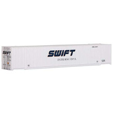 Contenedor Corrugado Singamas de 53' Walthers HO (Blanco, Azul)