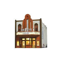 Woodland Scenics Theater BR4944 N scale Built & Ready Lighted LED