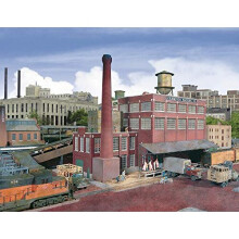 Walthers HO Scale Cornerstone Series174 Champion Packing Plant 16-3/8 x 7-1/8 x 5-15/16"""" 40,9 x 17,8 x 13,2 cm ed