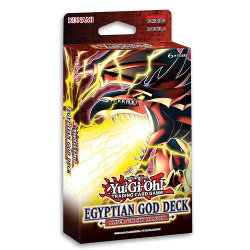 Yu-Gi-Oh! Yu-Gi-Oh! Cartes à Collectionner: Deck Dieu Égyptien SLIFER, Multicolore