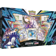Caja Premium Pokemon Urshifu VMAX de Golpe Rápido - 8 Paquetes, Promos