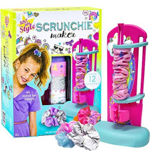 Just My Style D.I.Y. Scrunchie Maker von Horizon Group USA, Gestalte deine bunten Satin-Haarbänder
