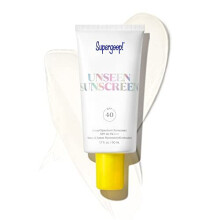 Supergoop Unseen Sunscreen - 17 oz, Pack of 2 - SPF 40 PA+++ Face Sunscreen & Makeup Primer - Weightless, Invisible, Oil Free & Scent Free - Beard Fri