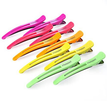 Framar Neon Hair Clips 10 pack ?Professional Hair Clips for Styling Sectioning, Salon Hair Clips For Sectioning Hair, Hair Styling Clips for Hair, Hai