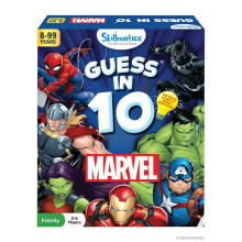 Skillmatics Marvel card game : guess in 10  gifts for 8 Year Olds and Up  Quick game of Smart Questions  Trivia and Strategy card game for Adults, Tee
