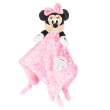 KIDS PREFERRED Disney Baby Minnie Mouse Plschtier Kuscheltier Lovey Schmusetuch  Rosa 13,18"" x 13,18"" x 3,62""