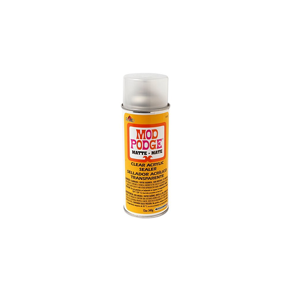 Mod Podge - 1469 Clear Acrylic Sealer, 12 ounce, Matte