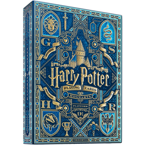 theory11 Harry Potter Spillekort - Bl? (Ravenclaw)