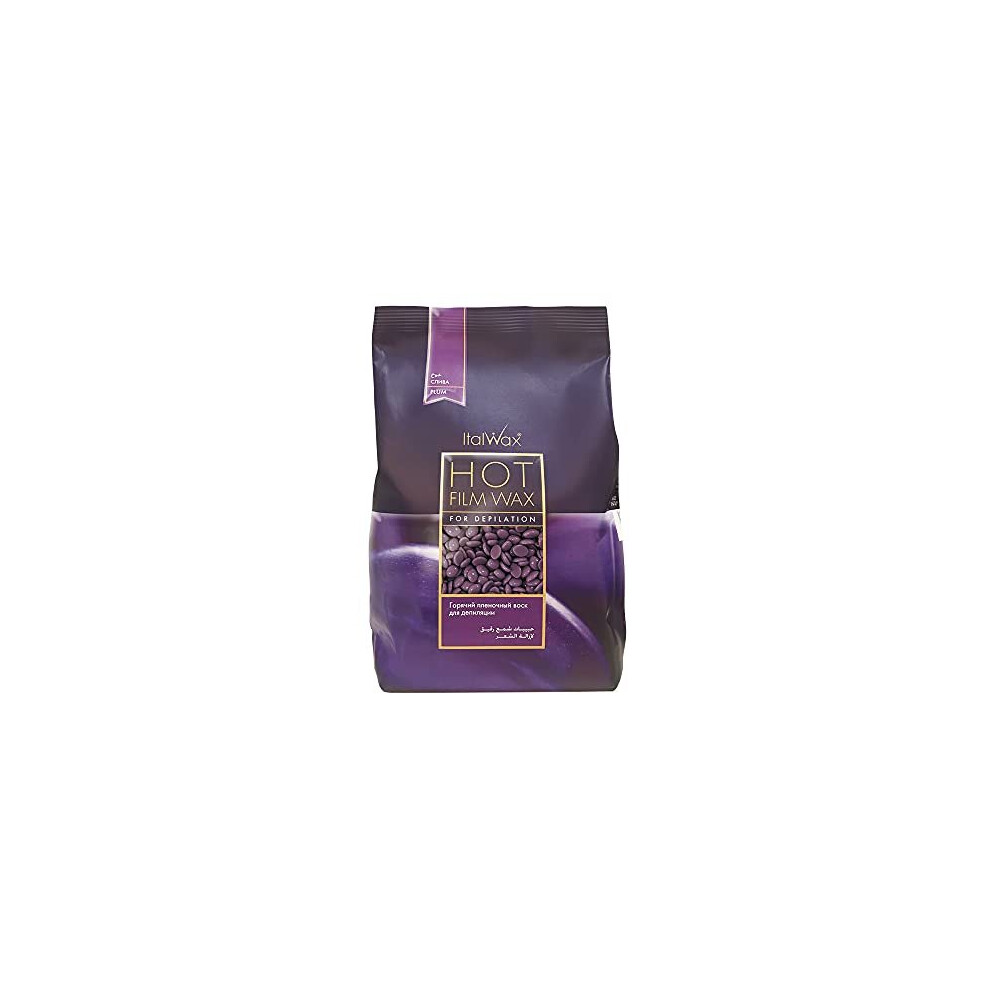 Italwax Hard Wax Plum 2.2Lb 1Kg