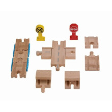 Thomas & Friends Holzeisenbahn-Deluxe-Gleis-Zubehrpaket