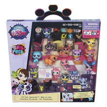 Littlest Pet Shop Party Spectacular Collector Pack Spielzeug enthlt 15 Haustiere ab 4 Jahren