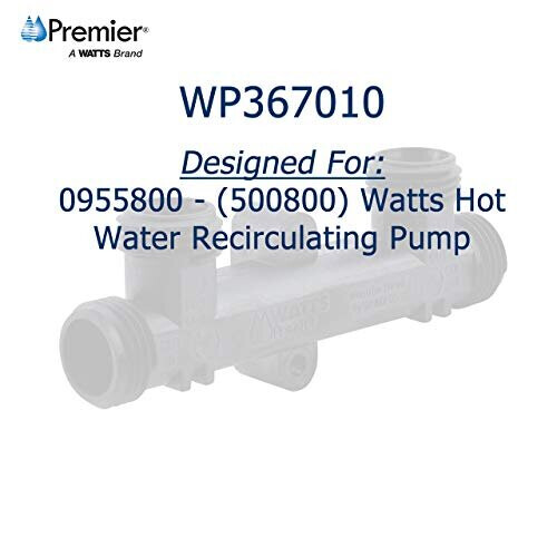 Watts Premier 367010 Sensorventil für heißes Wasserzirkulationssystem 1