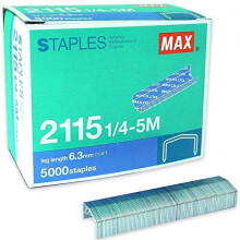 Max Staples 2115 1/4-5m. Pudelko 5000 zszywek