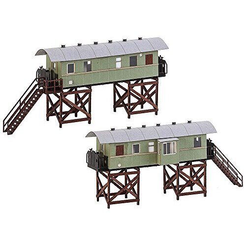 Faller 120112 Makeshift Control Center HO Scale Building Kit 1