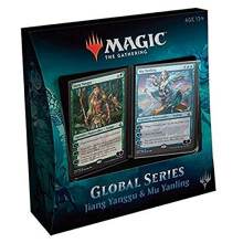 Magic The Gathering MTG-GS1-EN Serie global Mazos de duelo de Jiang Yanggu y Mu Yanling