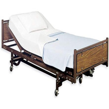 Fitted Hospital Bed Sheets - cotton Rich Soft Knitted Jersey Sheet 2 Pack 36A x 84A x 14A