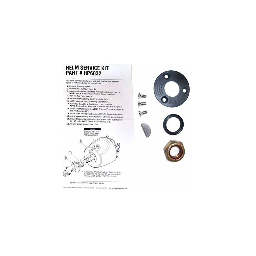 Dometic Seastar Service Kit For Seastar Helms, Hp6032