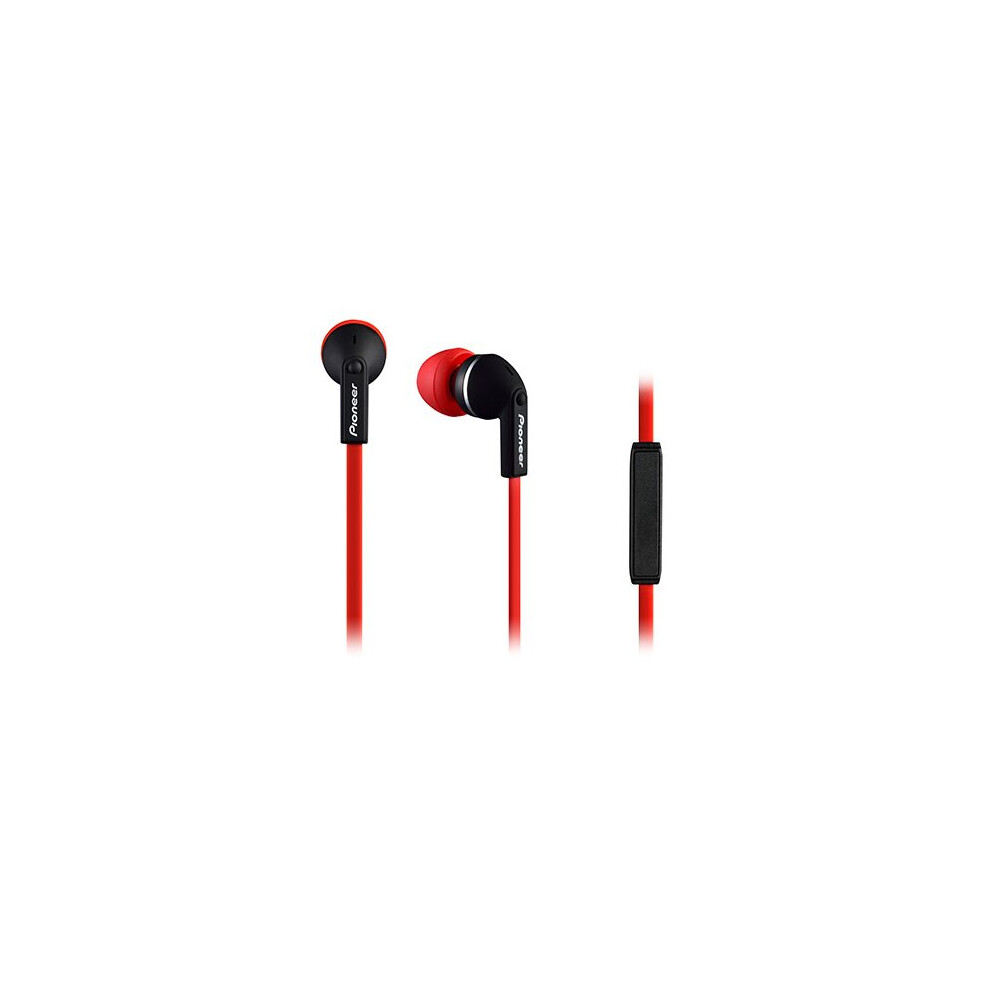 Pioneer Se-Cl712t In-Ear Headphones - Red 4573243090238