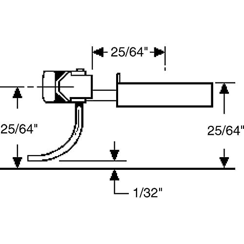 HO Whisker Coupler, 25/64" Underset (2pr) 1